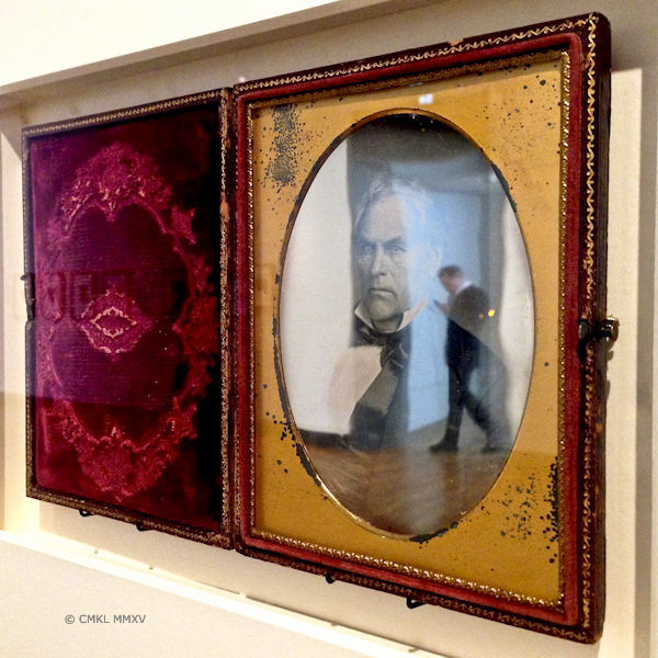 Portrait of a Man by Matthew Brady, c. 1855 Silver Daguerreotype in velvet-lined wooden case