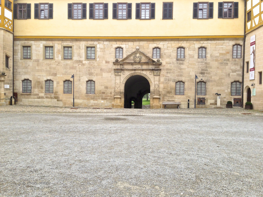 On the way out an exhibit of great age beckons