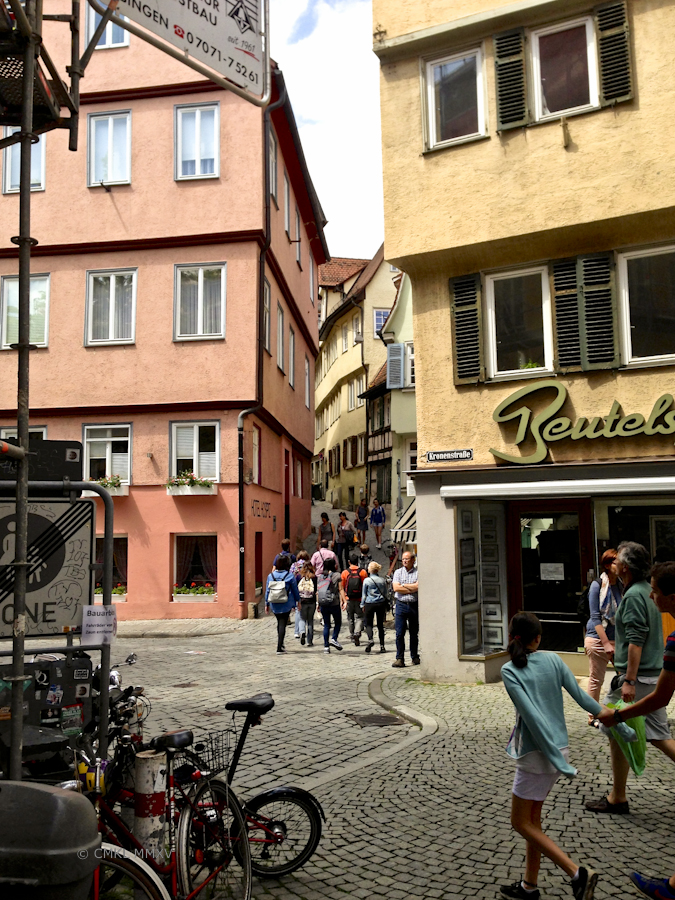 the pink Hotel Hospiz, my home-away-from-home