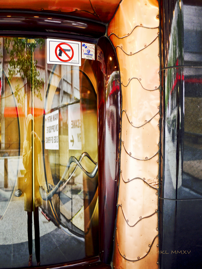 Hooded Reflection Huddling without Gun - despite being in the US 